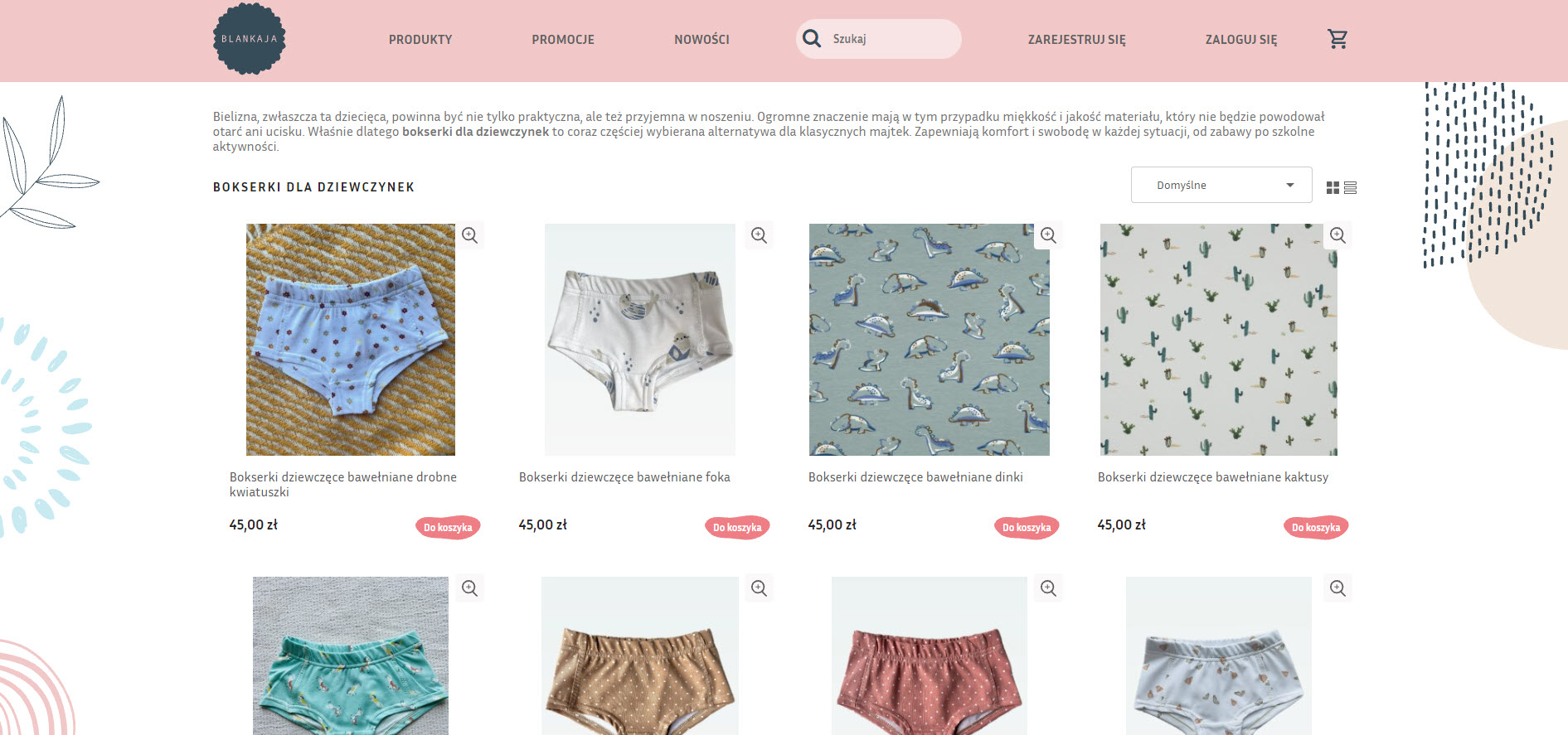 Fason i wzór: na co zwracać uwagę, wybierając bokserki dla dziewczynek?