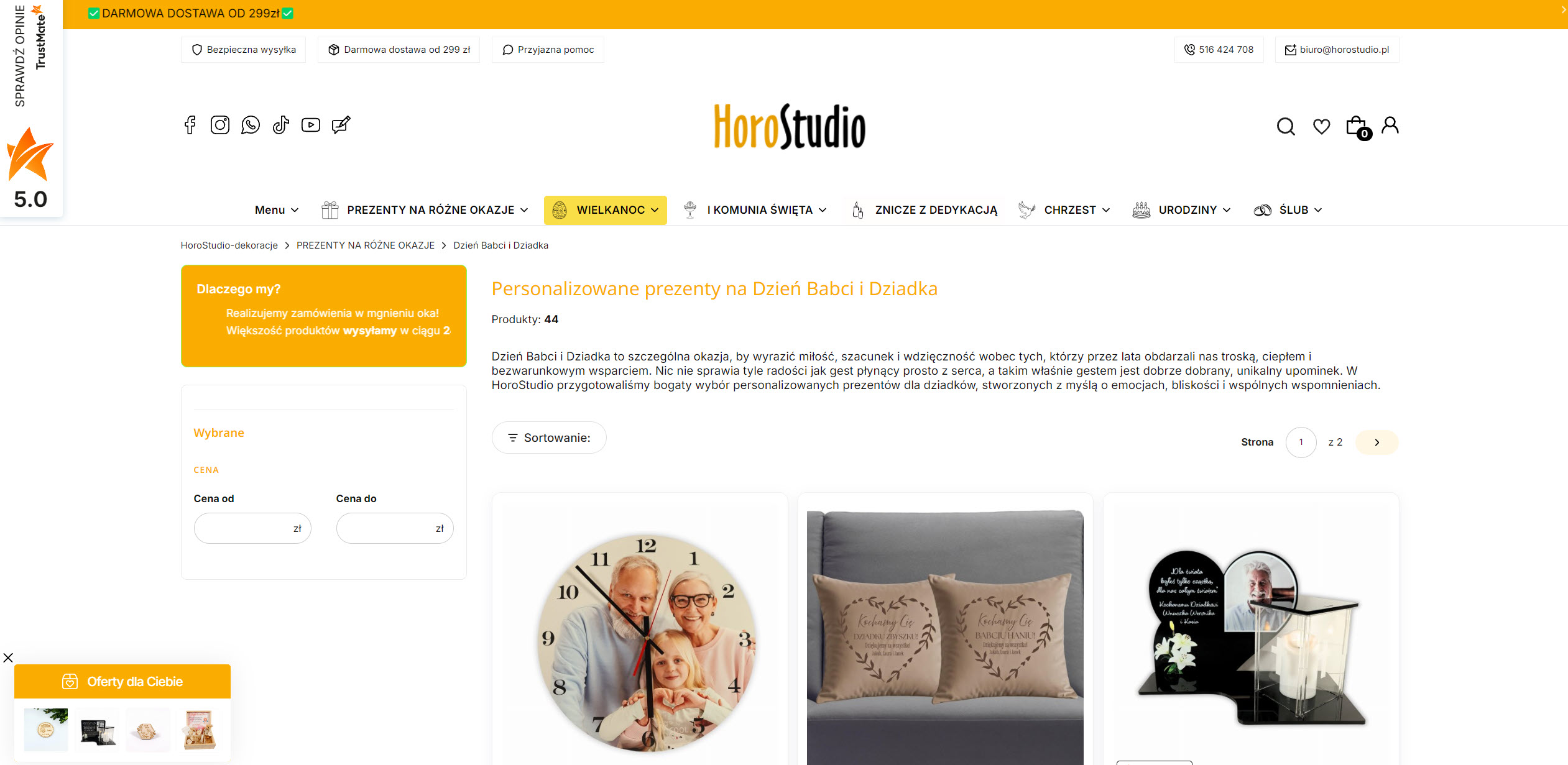 Personalizowane prezenty dla babci i dziadka - co wybrać?