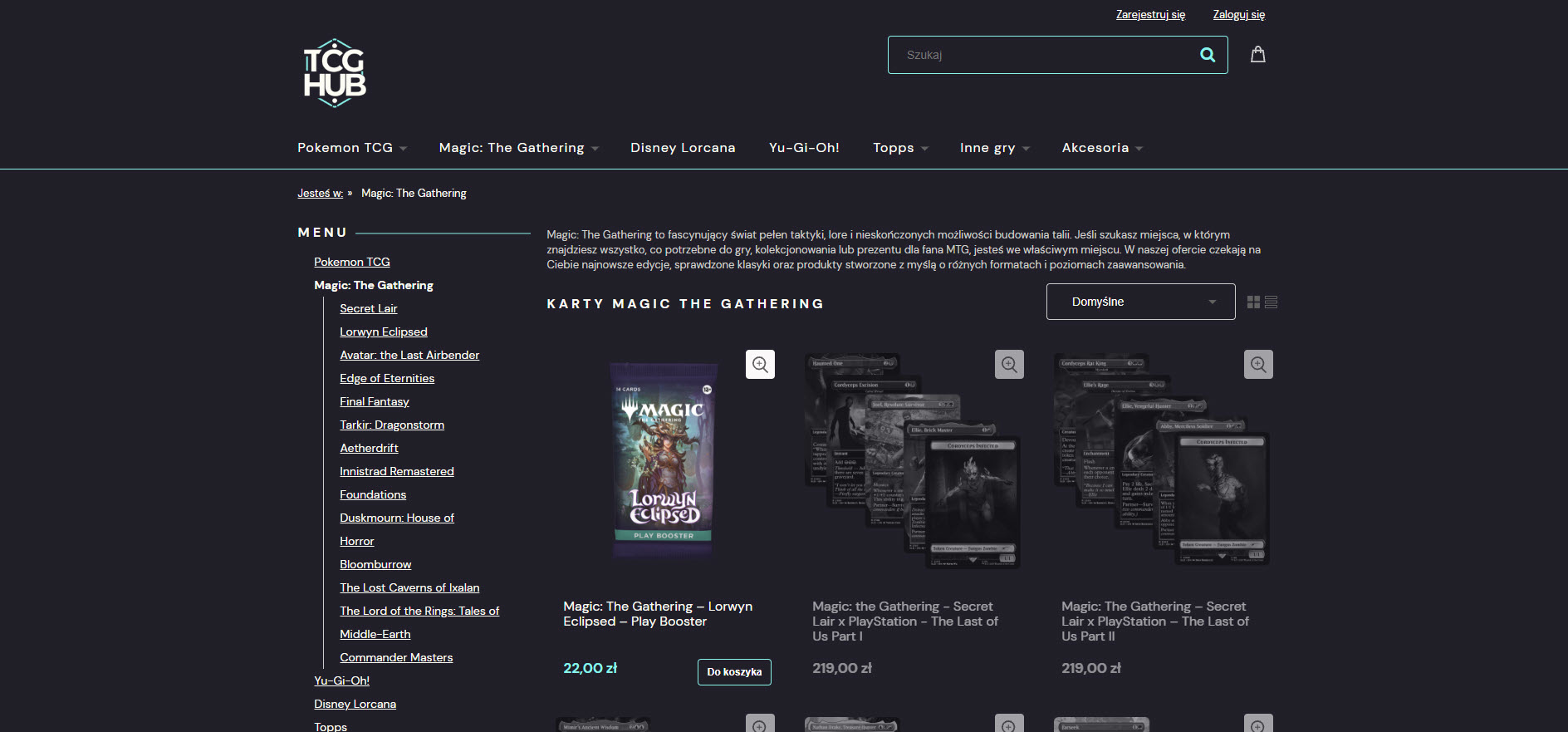 Jak kompletować zestawy kolekcjonerskich kart Magic: The Gathering?