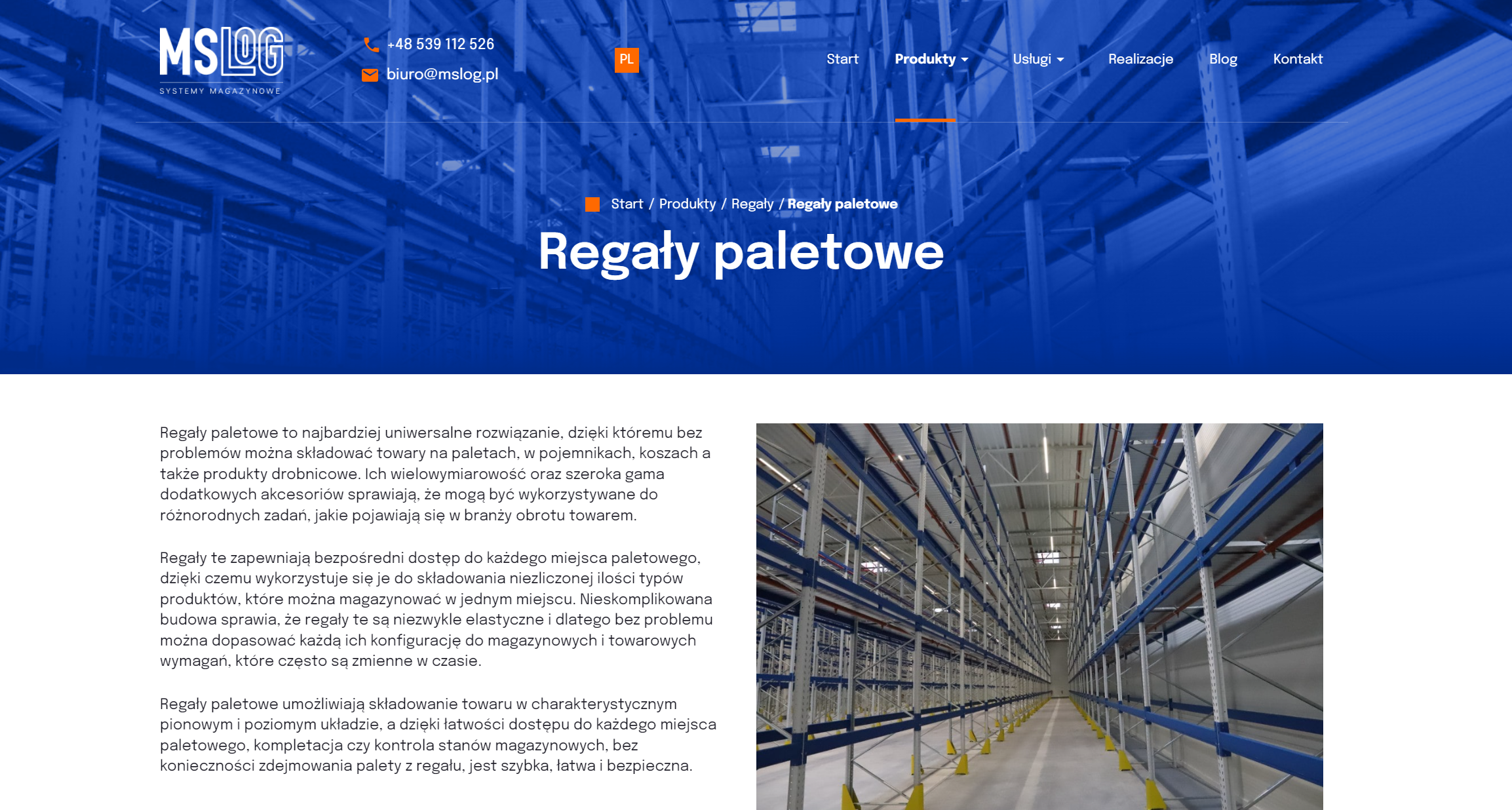 Regały paletowe rzędowe a wjezdne: porównanie wydajności składowania i kosztów