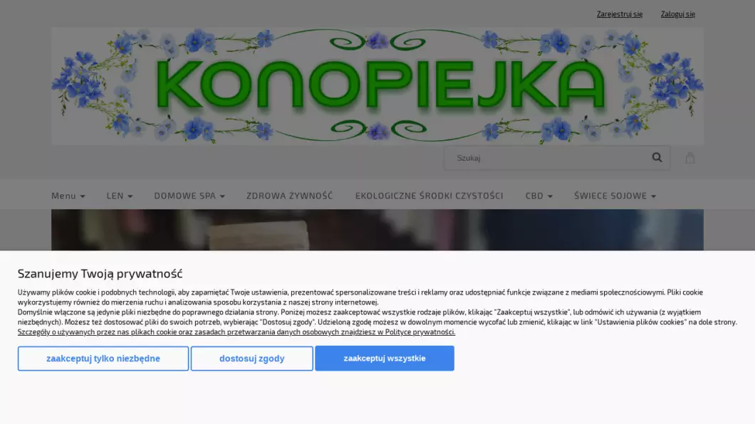 Zrzut ekranu strony