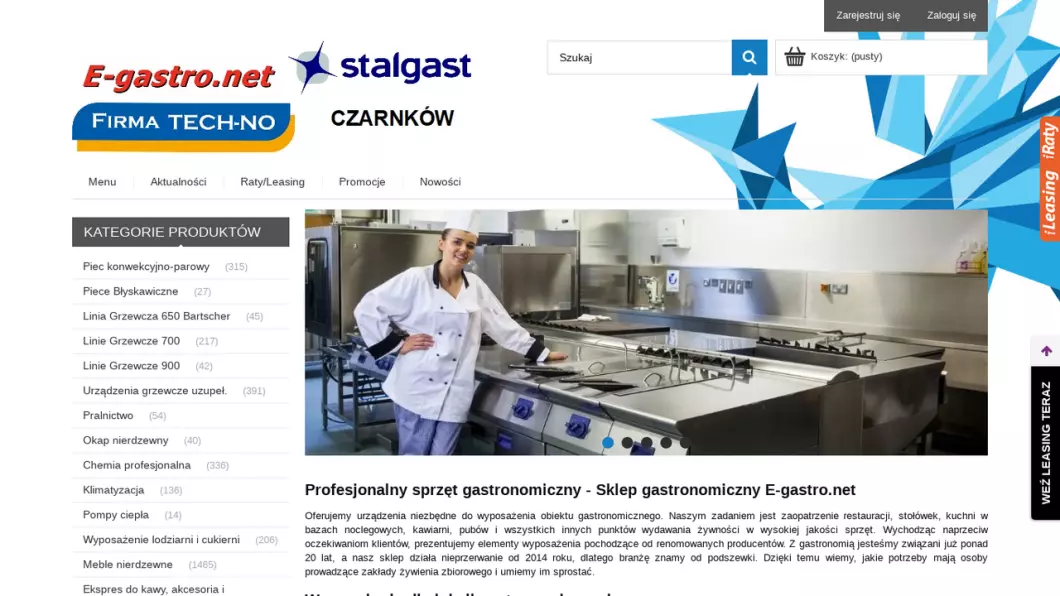 Zrzut ekranu strony